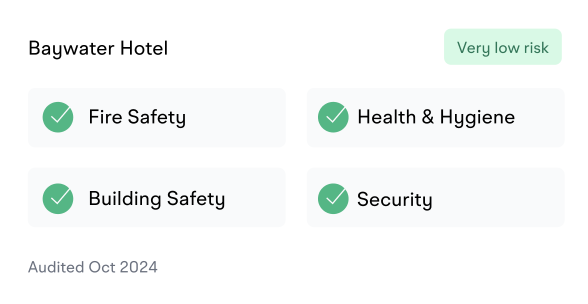 Vetted hotels for local authorities